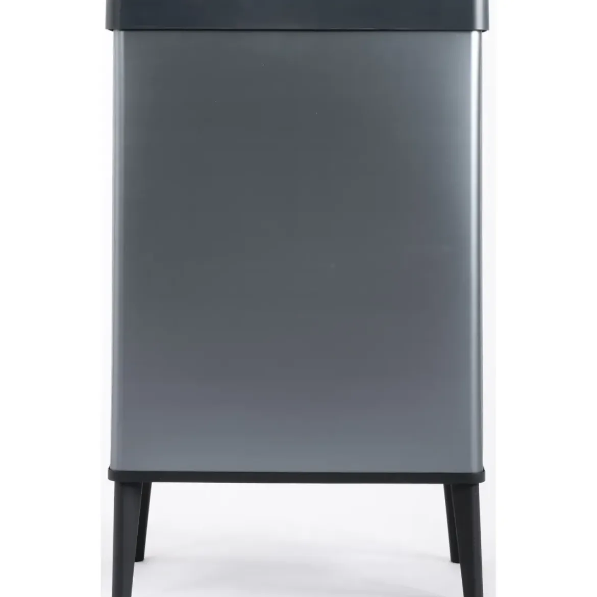 Pattumiera Keter 54L Blu Perlato Apertura Push per Cucina con Gambe