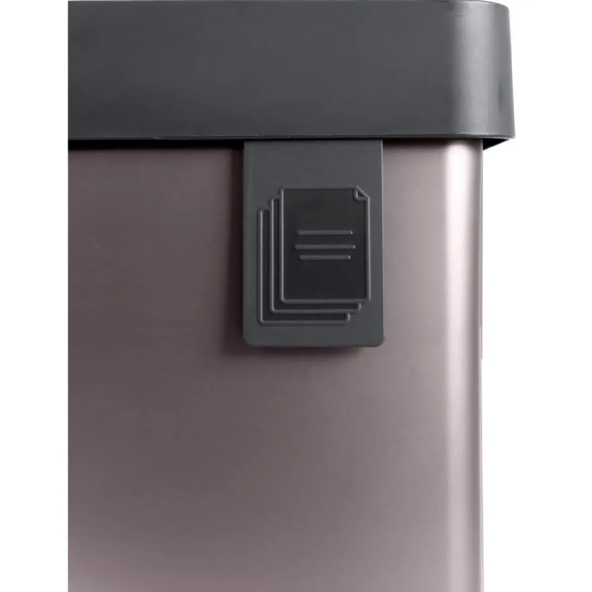 Pattumiera Keter 54L Rosa Perlato Differenziata Materiale Riciclato