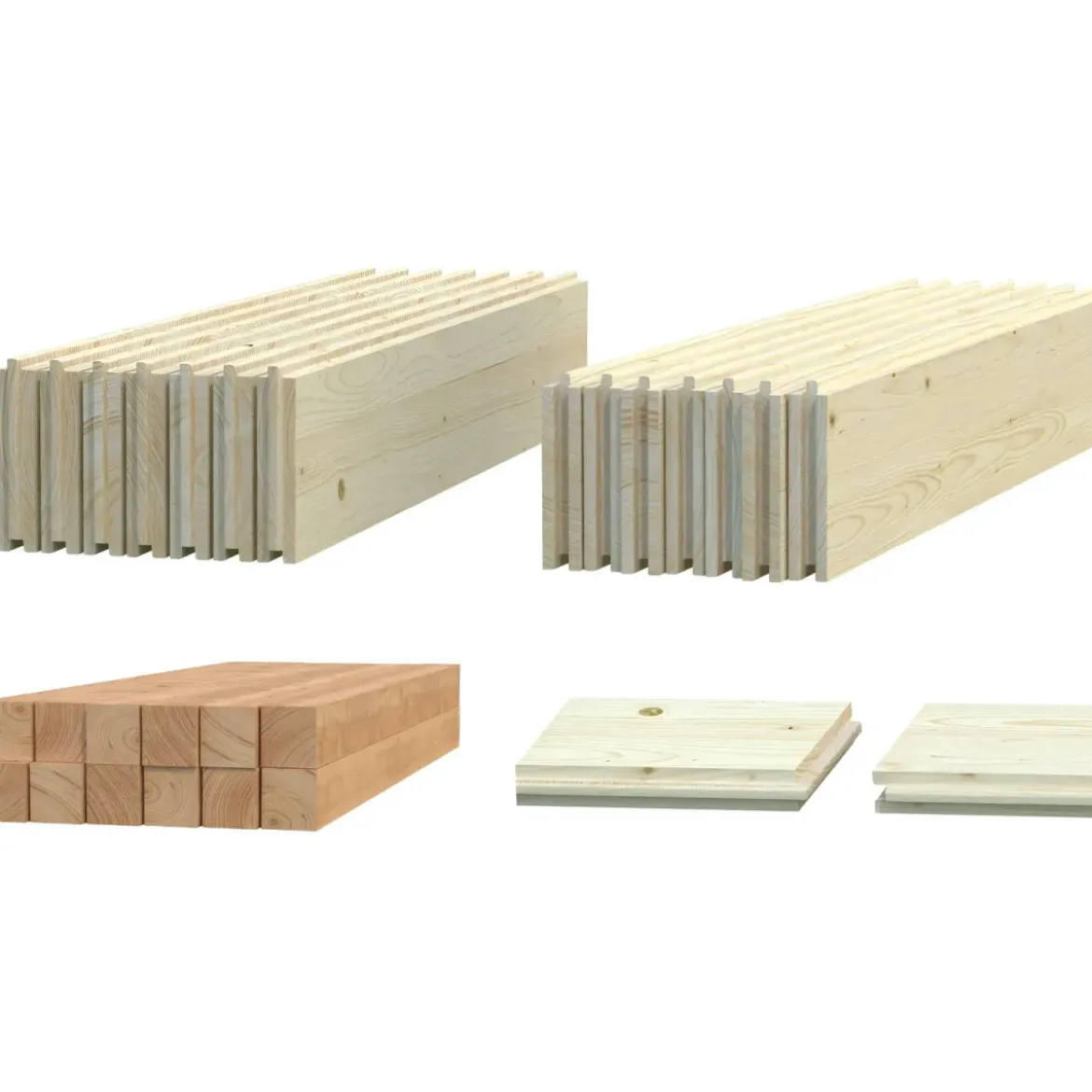 Pavimento per Casetta in Legno da Giardino 380x320 cm