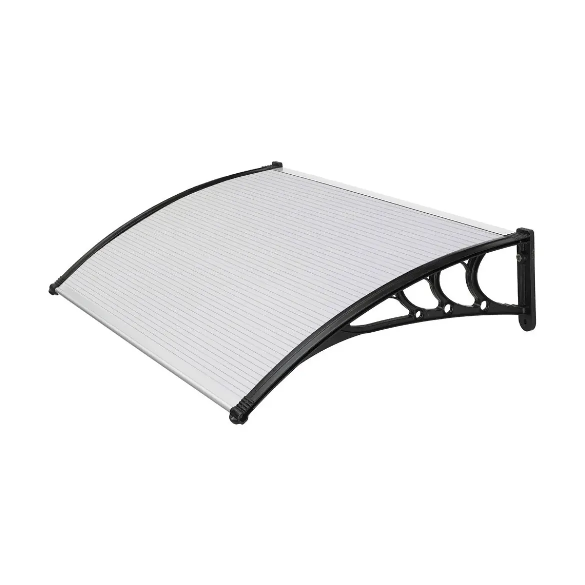 Pensilina Policarbonato 150x100 Alveolare Satinato Abs Tettoia Portone Modulare