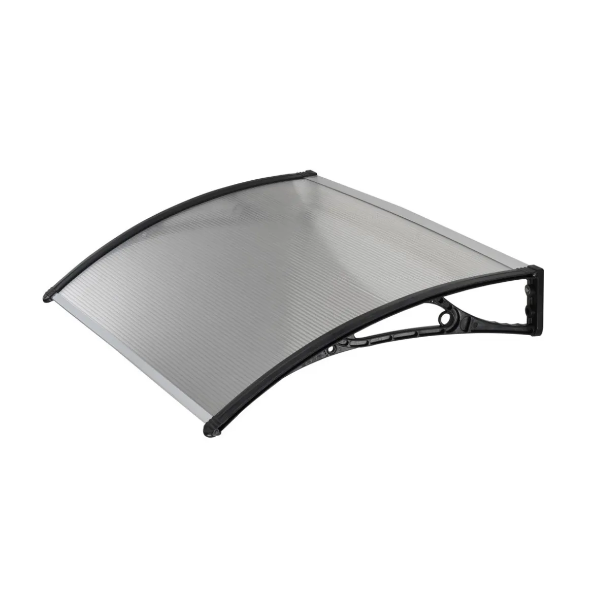 Pensilina Tettoia 100x60 Policarbonato Struttura Copertura Riparo Alveolare