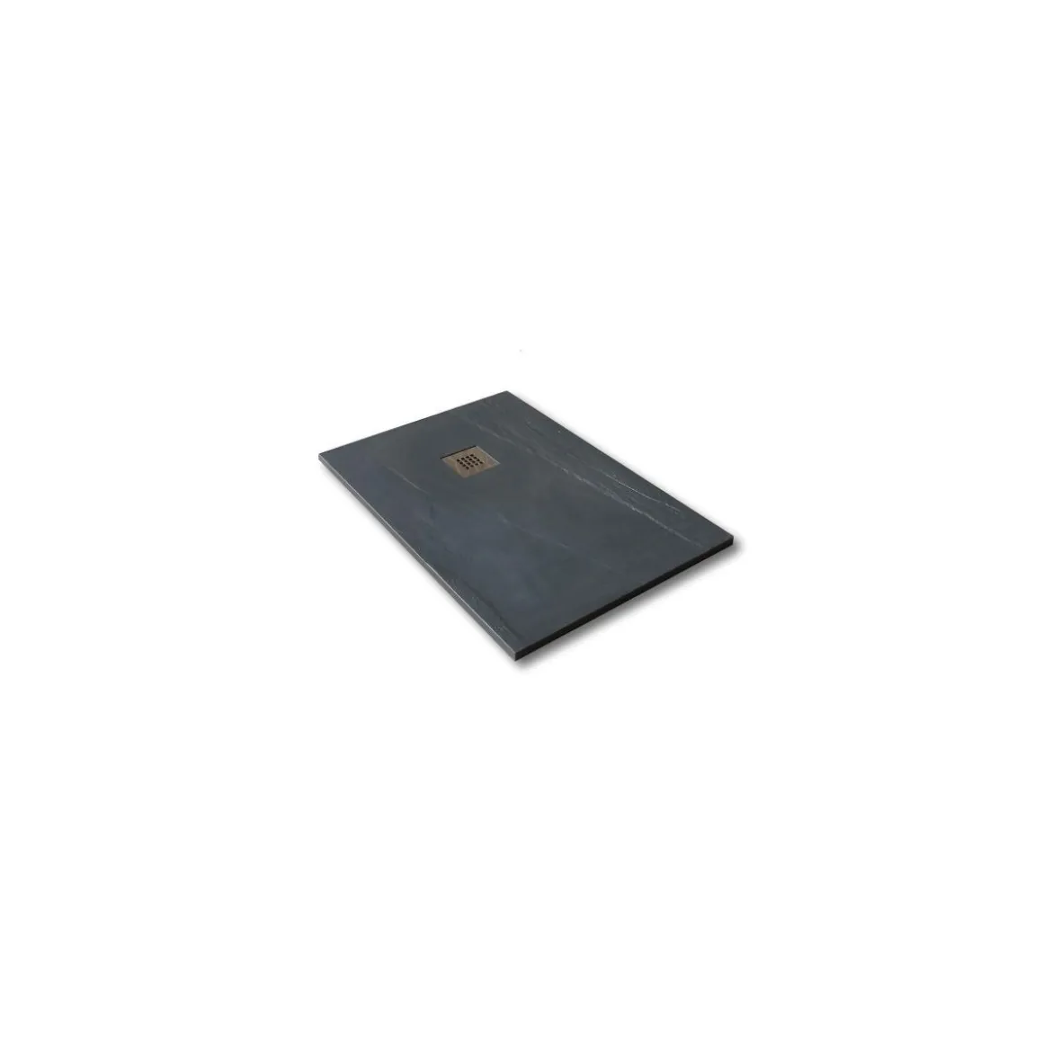 Piatto Doccia Nero Rettangolare 70 80 90 100 Ardesia Effetto Pietra Slim