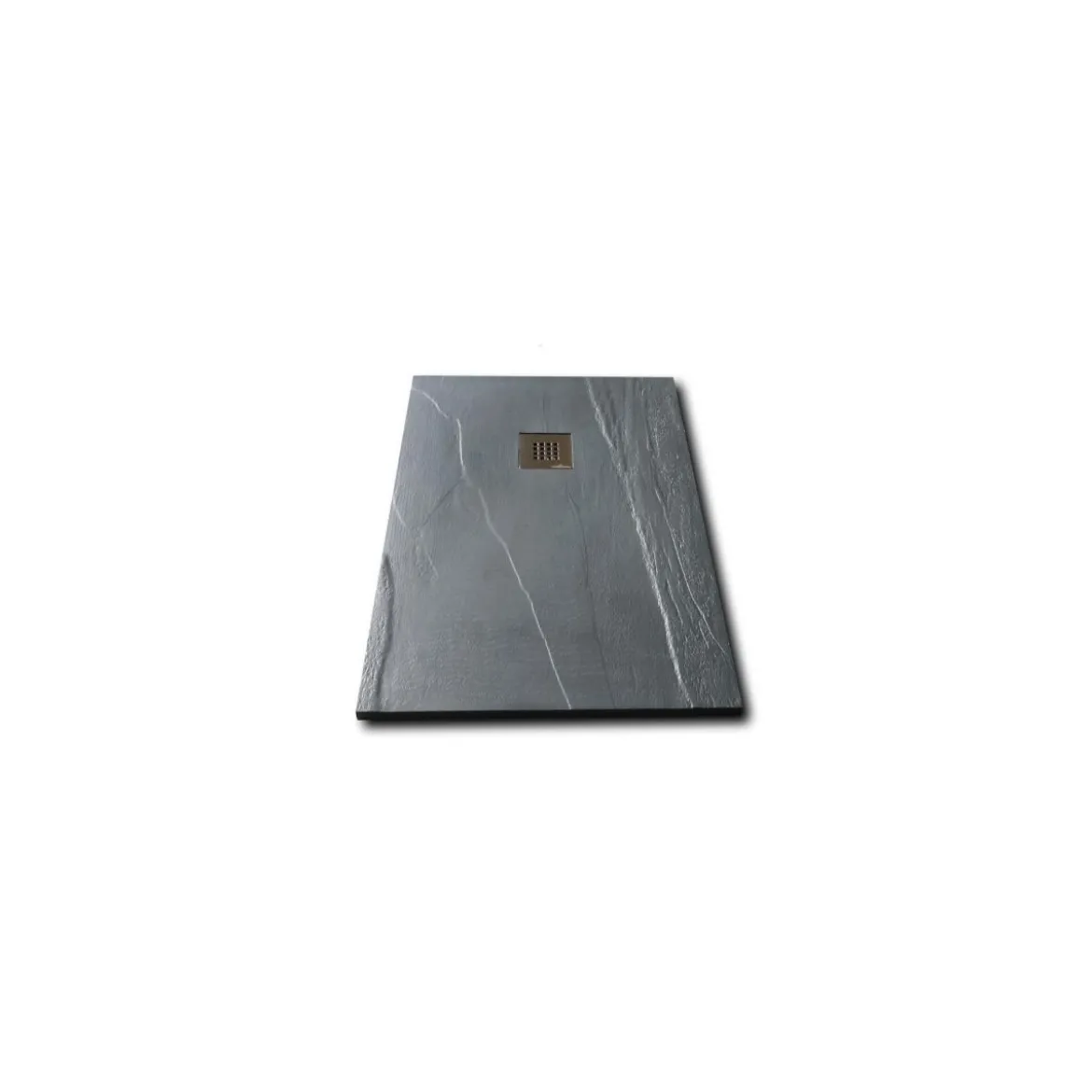 Piatto Doccia Nero Rettangolare 70 80 90 100 Ardesia Effetto Pietra Slim