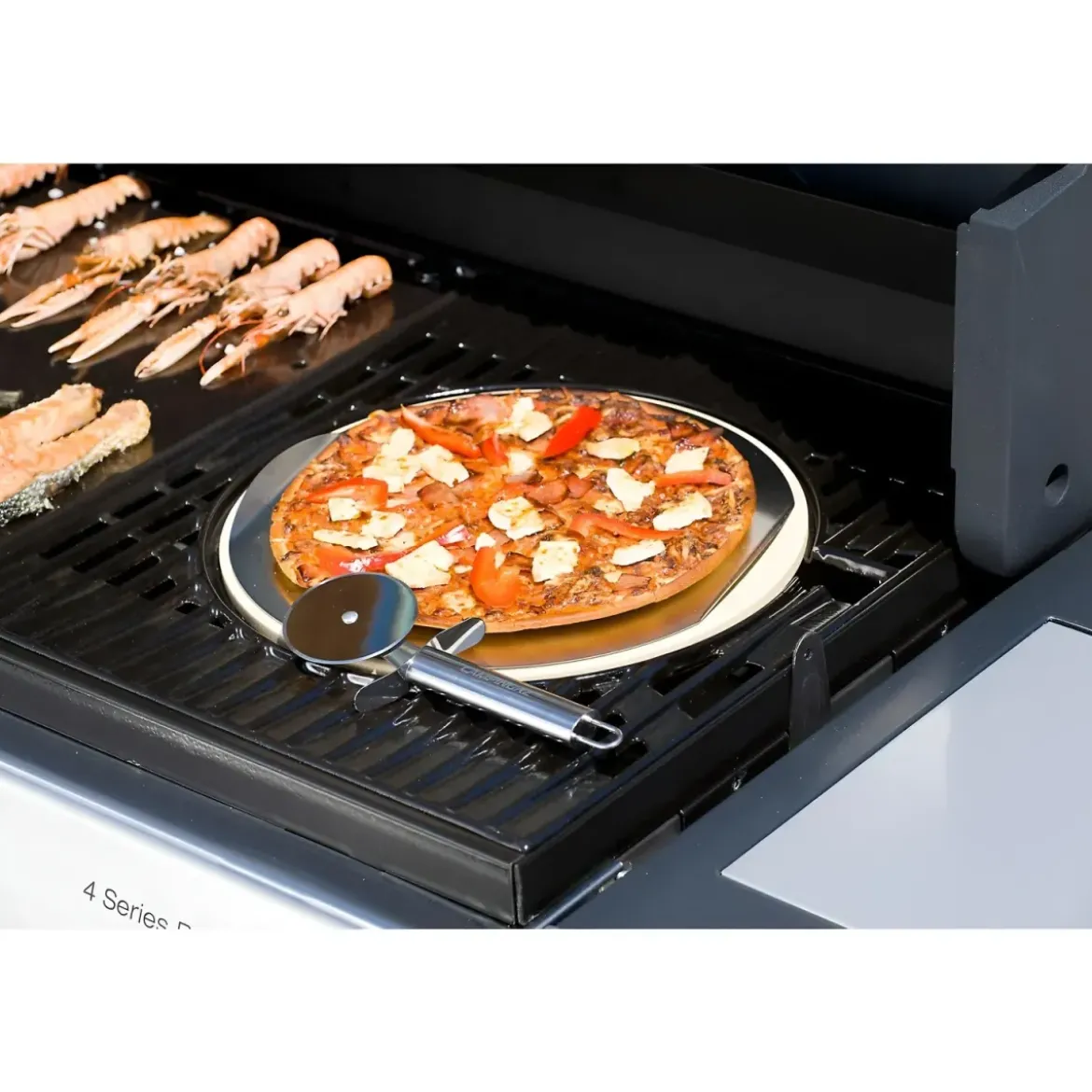Pietra per Pizza Barbecue Campignaz Compatibile con Griglia in Ghisa