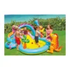 Piscina con Scivolo Parco per Bambini Intex Gonfiabile con Palline da Giardino