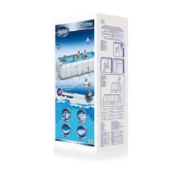Piscina Frame Fuori Terra 549x274x122 Rettangolare con Filtro a Sabbia Scaletta