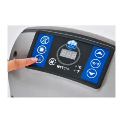 Piscina Idromassaggio Spa 156x70 Mobili Rotonda Riscaldata 4 Adulti Semi Rigida
