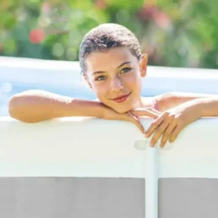 Piscina Intex Rettangolare Frame 488x244x107 cm Pompa Scaletta Teli