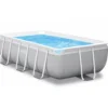 Piscina Rettangolare Frame Intex 400x200x100 cm con Pompa e Scaletta