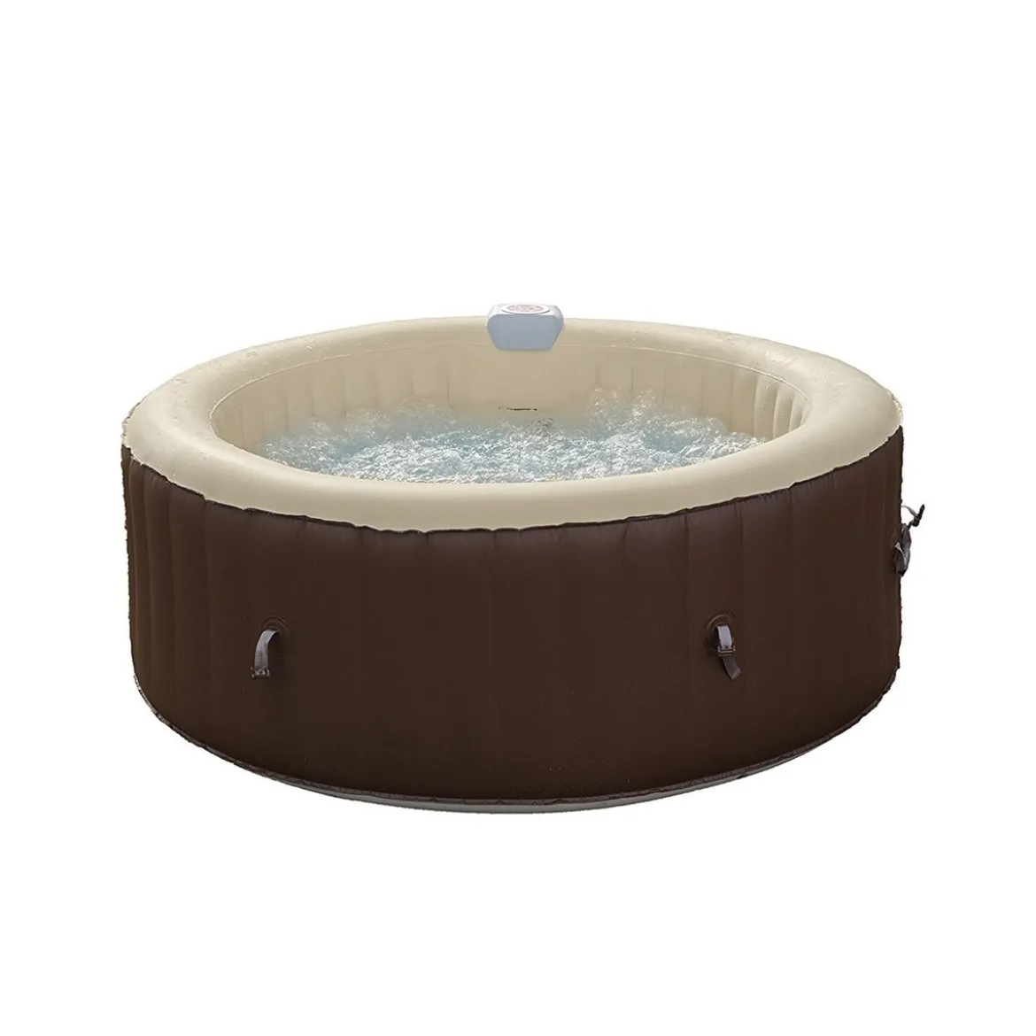 Piscina Spa Gonfiabile Vasca Idromassaggio Riscaldata Pompa Filtro da Esterno