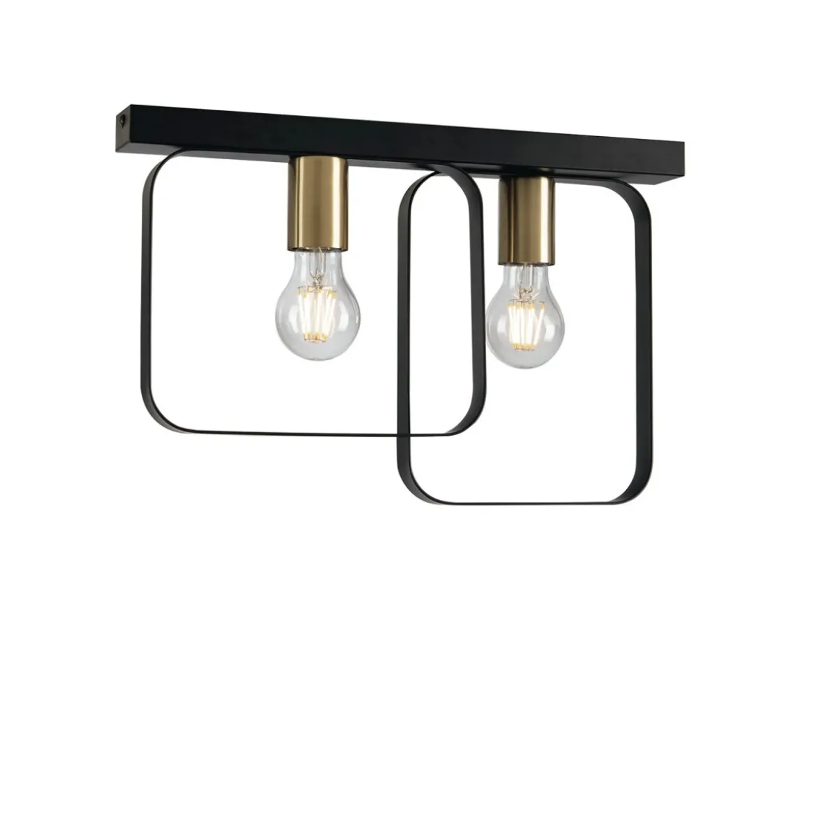 Plafoniera a Soffitto Lampada Intec Moderna Lampadina E27 Luce per Interno