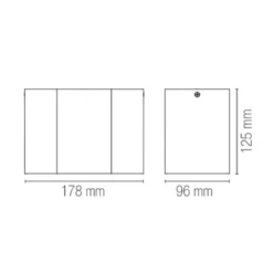 Plafoniera Rotonda Nera Lampada Intec a Soffitto Faretti Orientabili