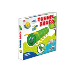 Play Tunnel Bruco Tenda da Gioco per Bambini Casetta Giardino Cameretta Bimbi