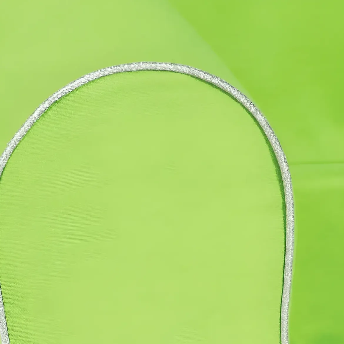 Poltroncina per Bambini Verde per Cameretta in Tessuto Sfoderabile