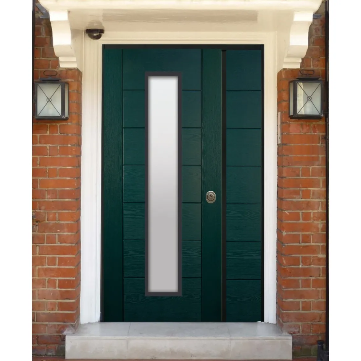 Porta Blindata 2 Ante con Vetro per Esterno Misure Standard Prezzi Offerta