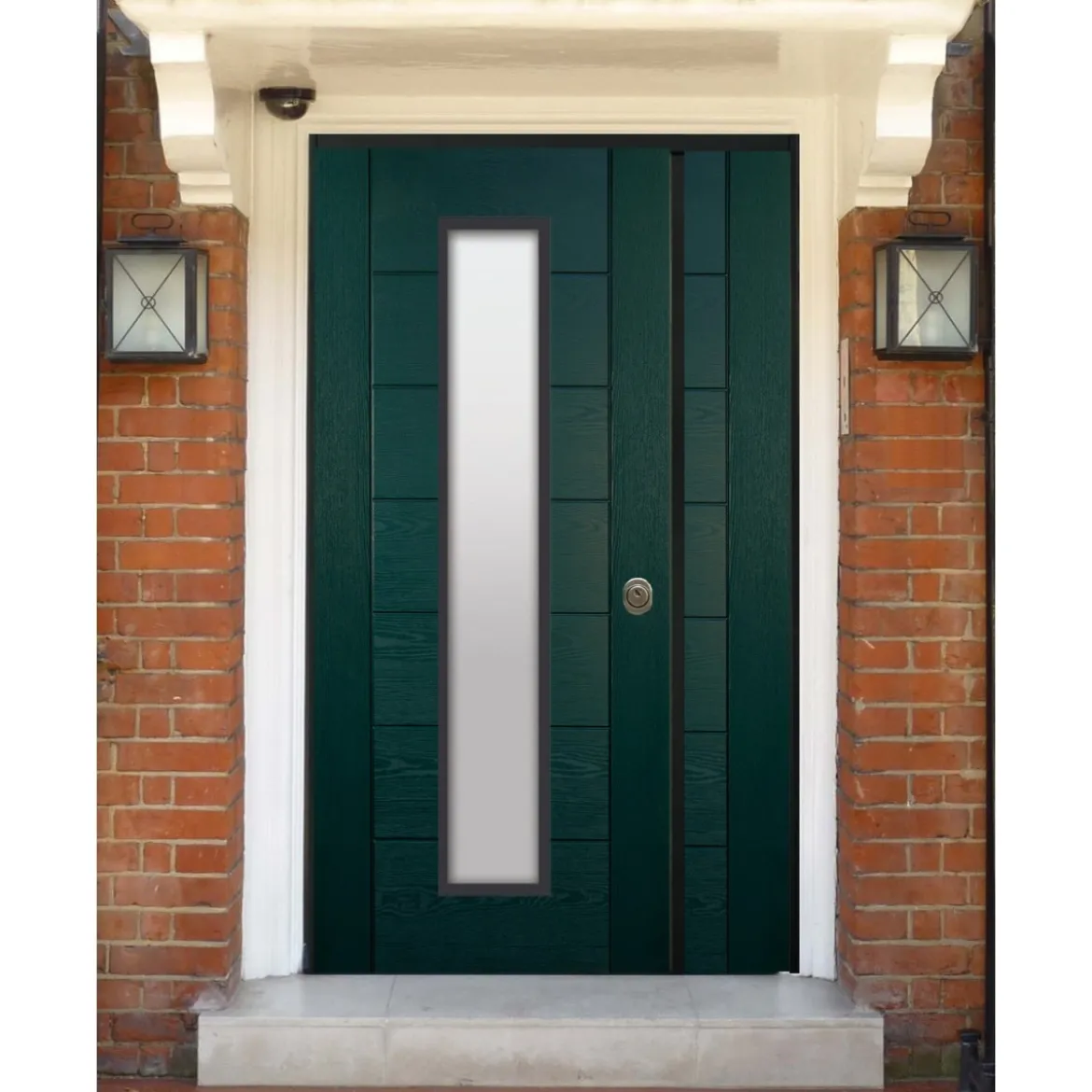Porta Blindata 2 Ante con Vetro per Esterno Misure Standard Prezzi Offerta