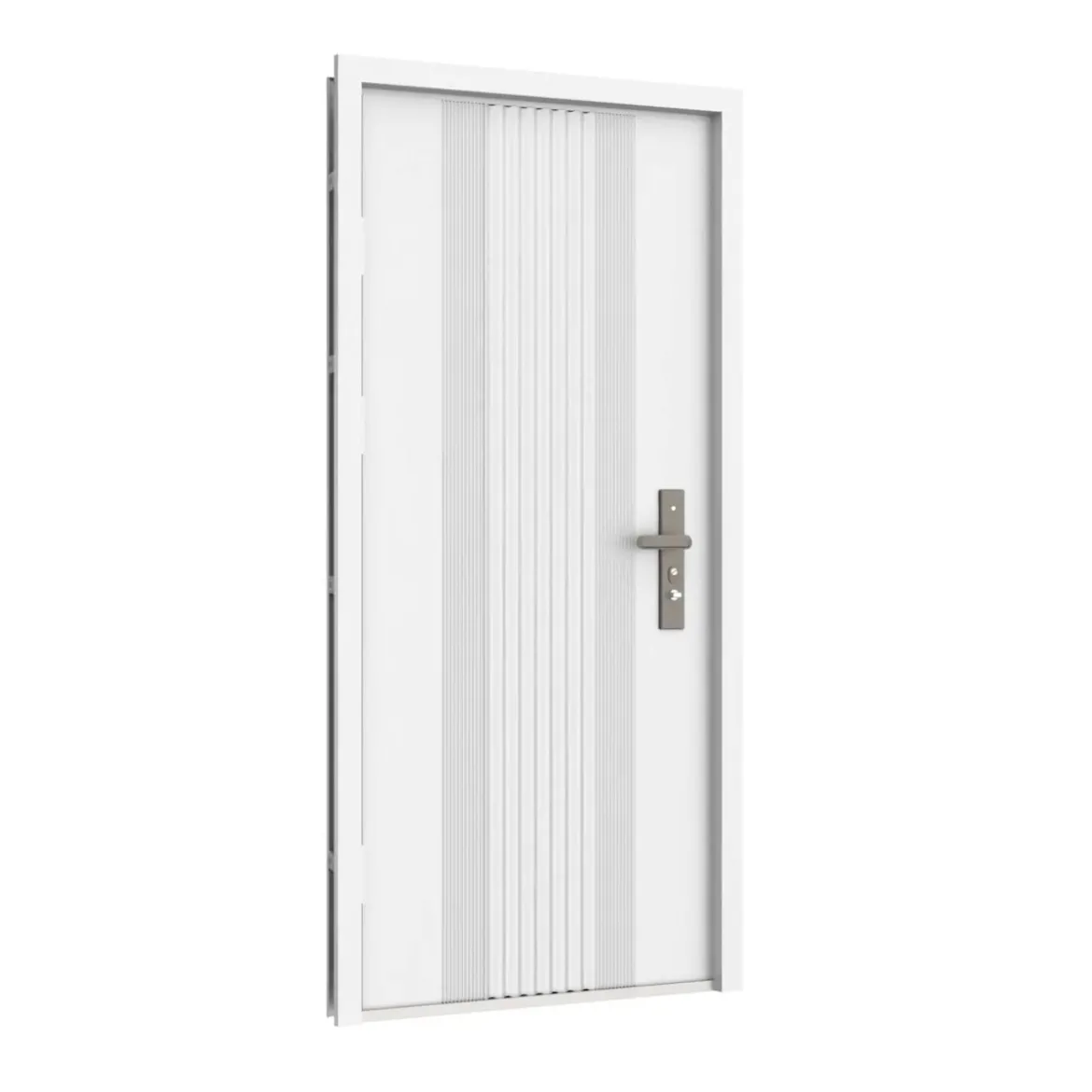 Porta Blindata di Sicurezza Easy Bianca 82x193 cm per Ingresso