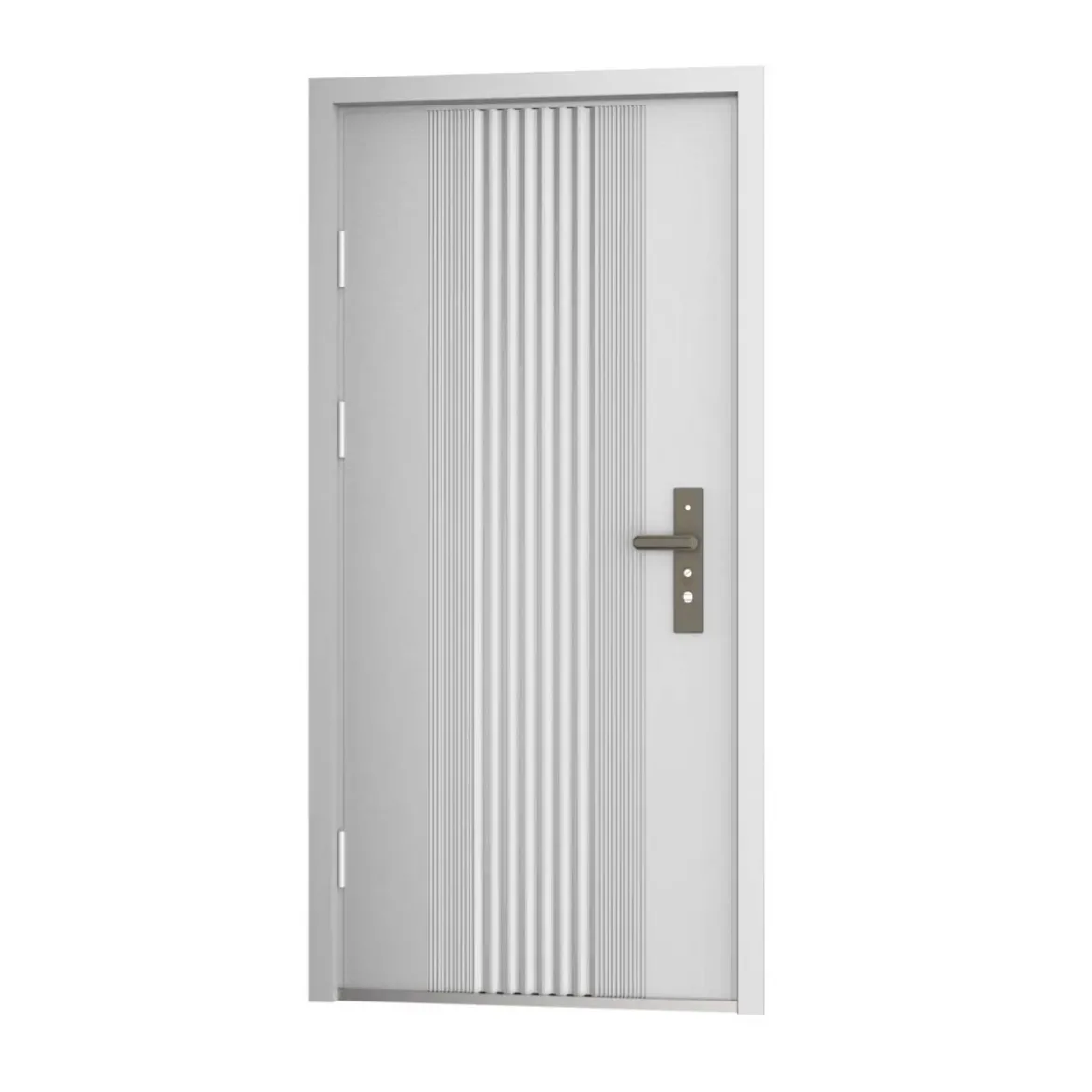 Porta Blindata di Sicurezza Easy Bianca 82x193 cm per Ingresso