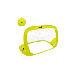 Porta Calcio Pop Up Bambini 120x85 cm Pieghevole con Borsa e Picchetti