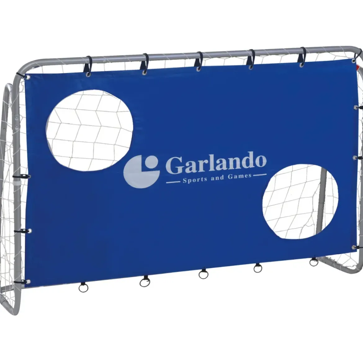 Porta da Calcio 180x120 cm Bersaglio Tiri Rete Removibile da Esterno