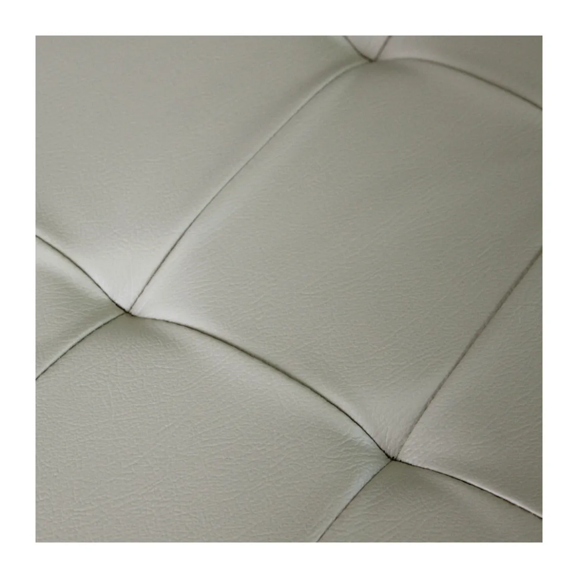 Pouf Contenitore Poggiapiedi in Ecopelle Rettangolare 76x38 cm