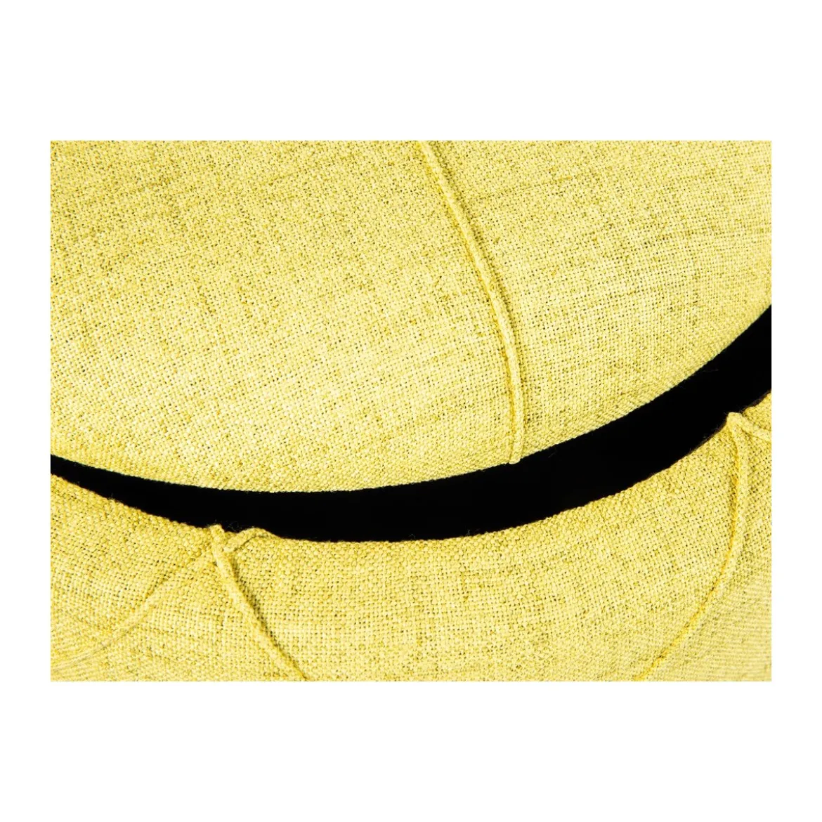 Pouff Contenitore Rotondo 34x40 Puff Tondo Portaoggetti Pouf Divano Portariviste