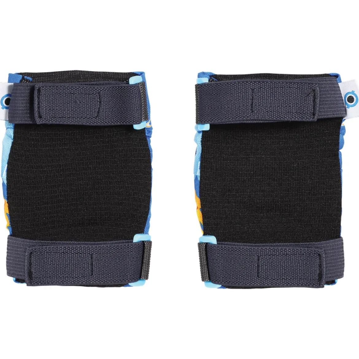Protezioni per Bambini XXS per Gomiti Ginocchia Blu Imbottito Velcro