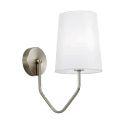 Punto Luce Applique Elegante in Metallo Lampada a Parete per Interno