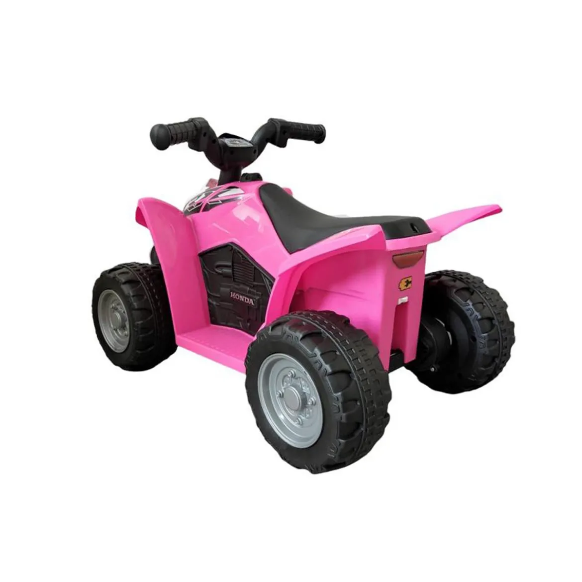Quad Elettrico a Batteria per Bambina Rosa Macchina Cavalcabile Suoni