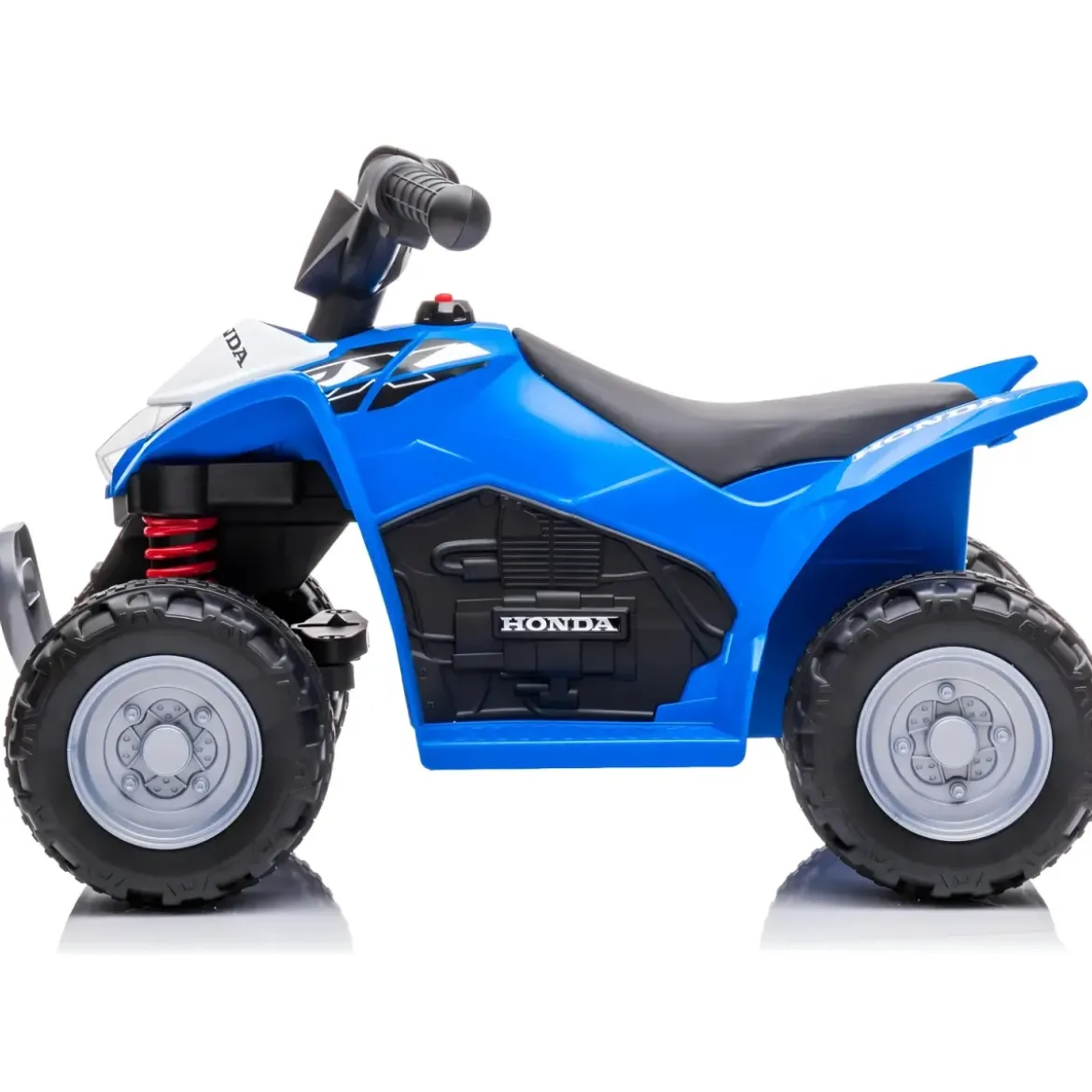 Quad Elettrico per Bambini Blu Honda 7,2V con Luci LED Ricaricabile