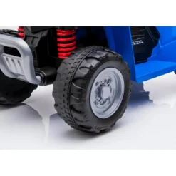 Quad Elettrico per Bambini Blu Honda 7,2V con Luci LED Ricaricabile