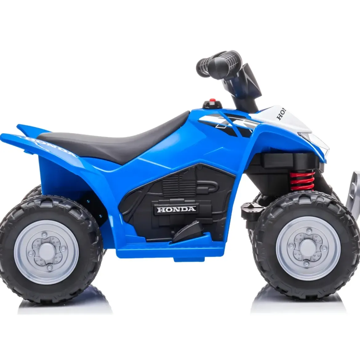 Quad Elettrico per Bambini Blu Honda 7,2V con Luci LED Ricaricabile