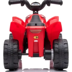 Quad Elettrico per Bambini Rosso Honda 7,2V con Luci LED Ricaricabile