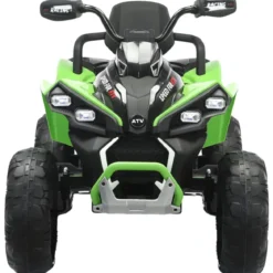 Quad Elettrico per Bambini 24V Verde ATV Safari Telecomando MP3