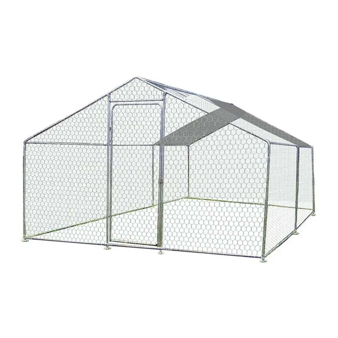 Recinto in Rete in acciaio 300x400 cm per 7-9 animali Pollaio