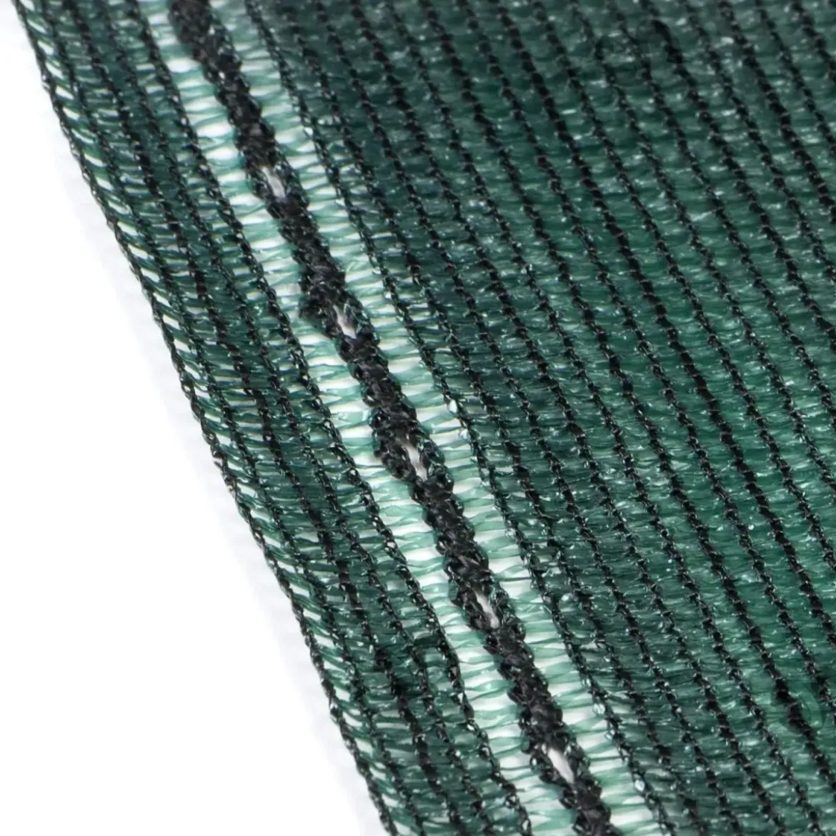 Rete Ombreggiante 2x10 m Copertura per Giardino Recinzione Verde Asole