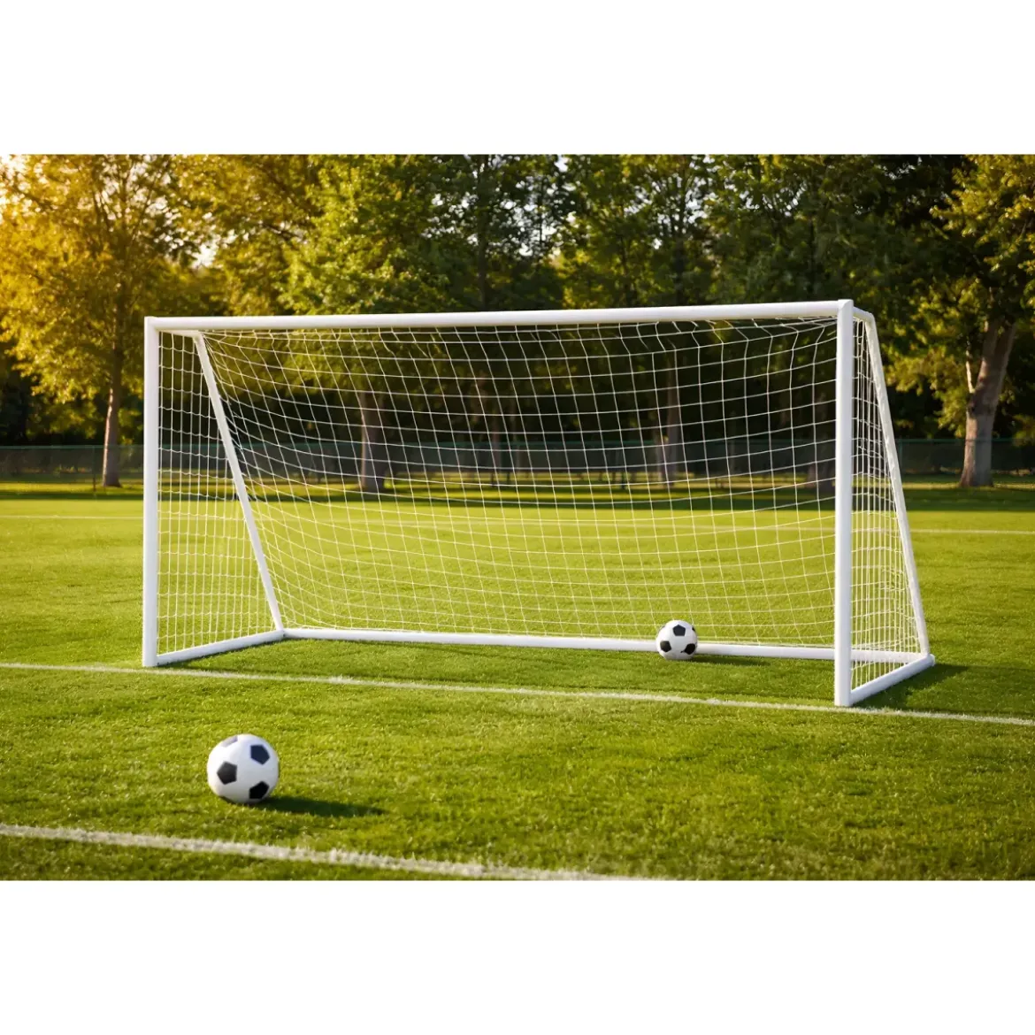 Rete per Porta da Calcio e Calcetto Regolamentare Ricambio Impermeabile