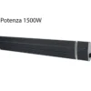 Riscaldatore a Infrarossi 1500W Stufa Alogena con Telecomando da Esterno