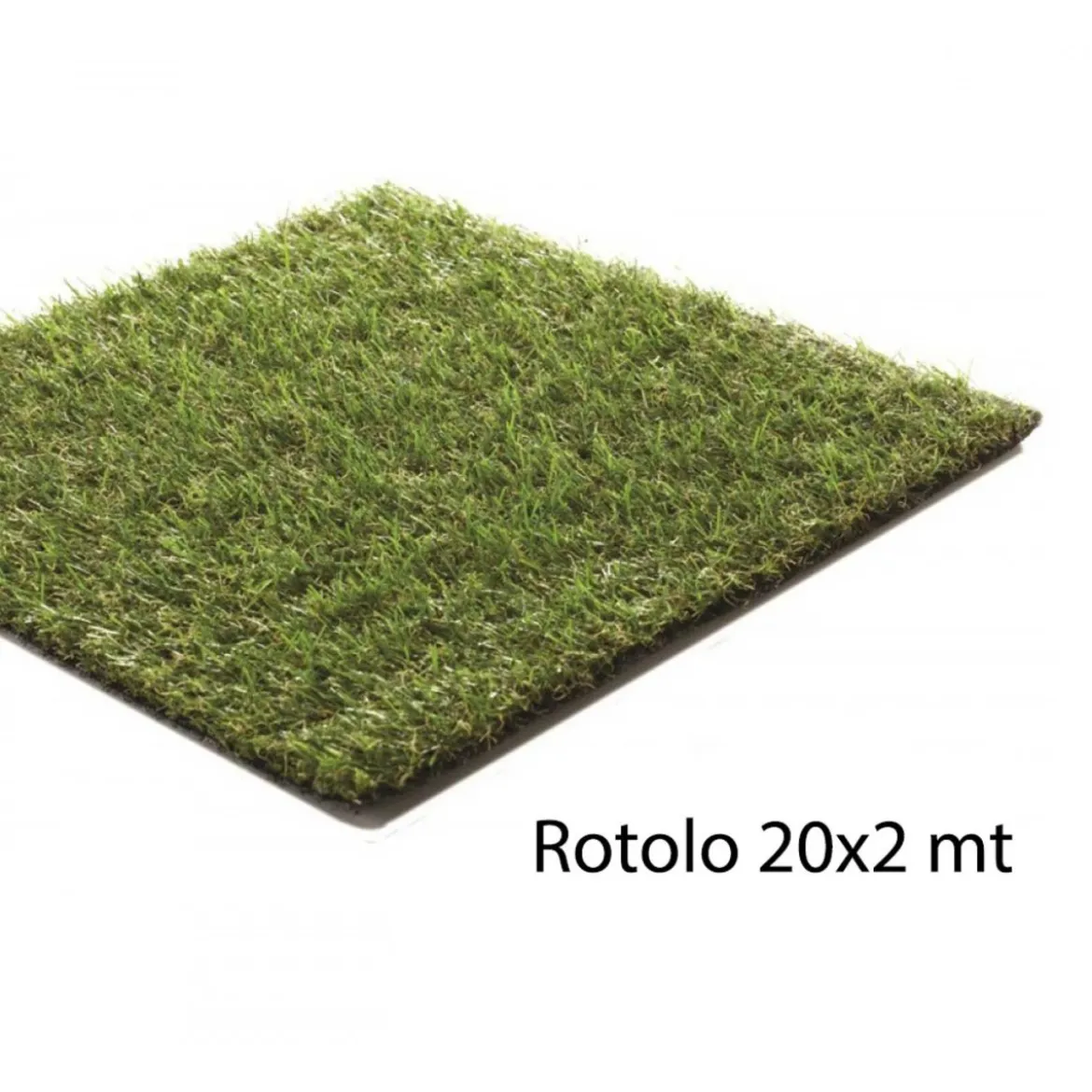 Rotolo di Erba Sintetica 20x2 Metri 35 mm Prato Tappeto di Manto Erboso