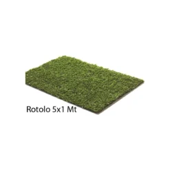 Rotolo Erba Finta Prato Tappeto Sintetico 5x1 Metri 8 mm Manto Erboso Moquette