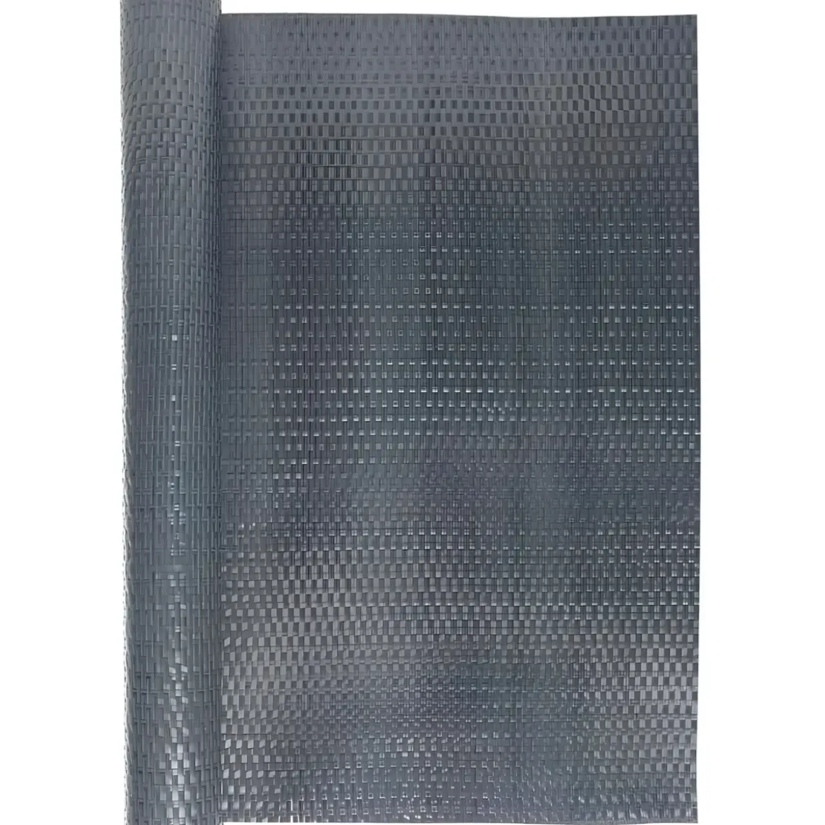 Rotolo Frangivista Rattan Artificiale Antracite 1x3m Copertura Privacy