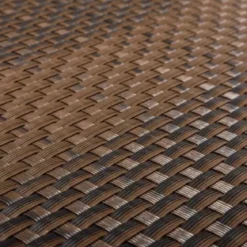 Rotolo Frangivista Rattan Artificiale Marrone 1x3m Copertura Privacy