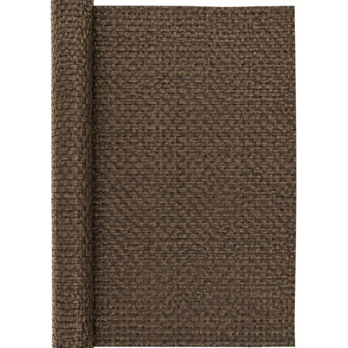 Rotolo Frangivista Rattan Artificiale Marrone 1x3m Copertura Privacy