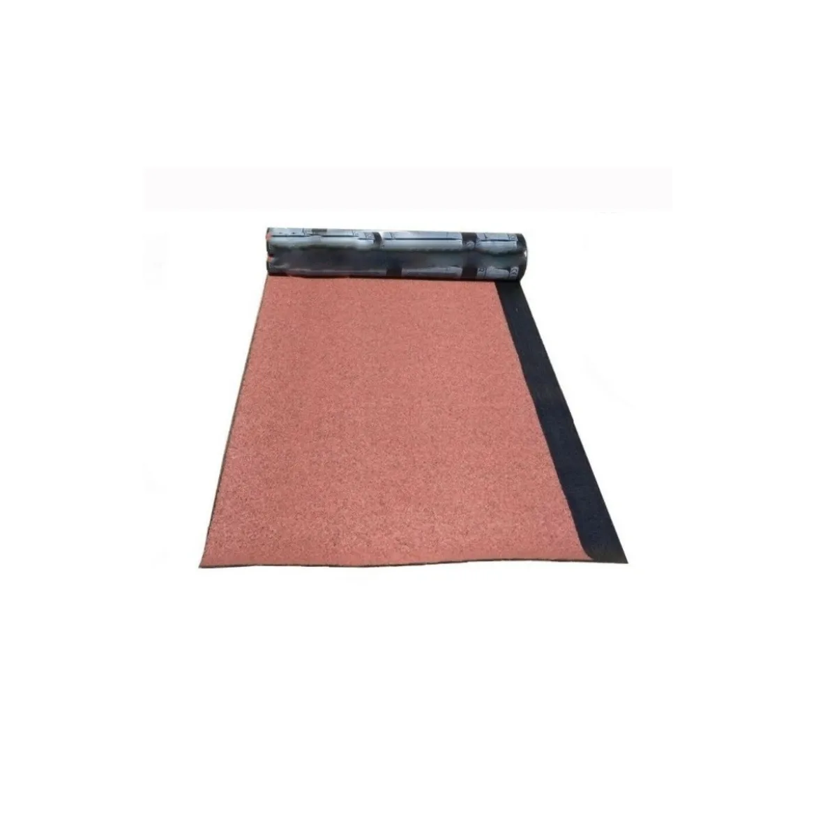 Rotolo Guaina Ardesiata Rossa 10 m2 4.5kg m2 Bituminosa Impermeabile Tetto Legno