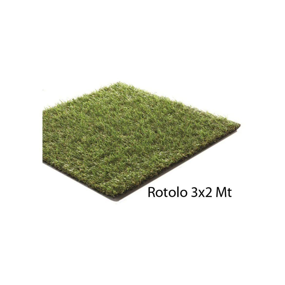 Rotolo Prato Sintetico 3x2 Metri 20mm Erba Finta Tappeto Pronto Manto Erboso