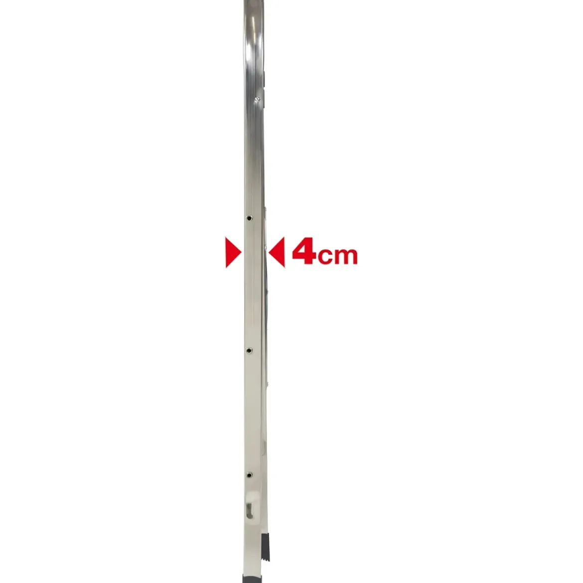 Scaletta Pieghevole 2 Gradini Antiscivolo Facal in Alluminio da Casa