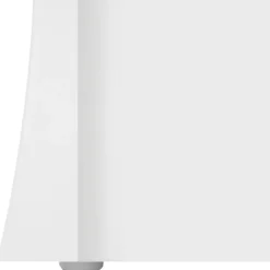 Scarpiera Bianco Lucido Mobile in Legno con 3 Ante a Ribalta Portascarpe