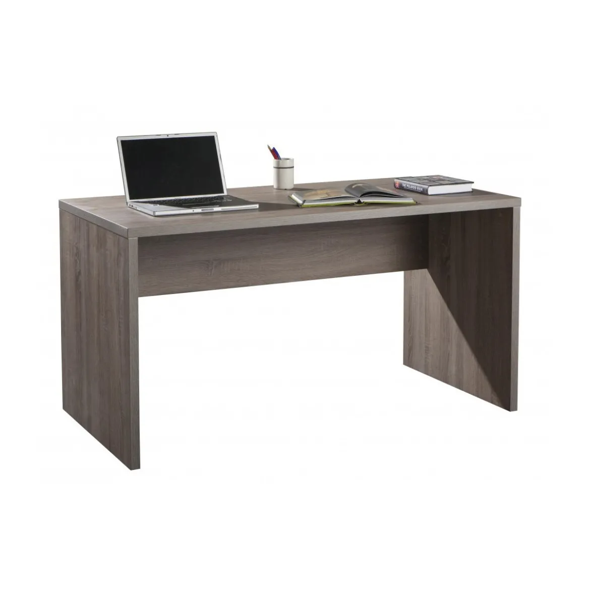 Scrivania in Legno Direzionale da Ufficio Tavolo Porta Pc da Cameretta Design