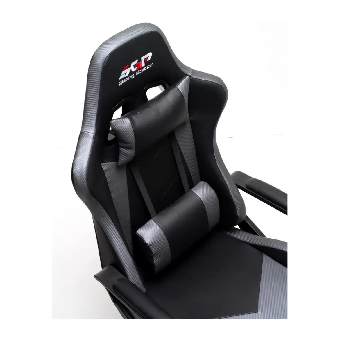 Sedia da Gaming Ragazzo con Braccioli e Ruote Grigia da Cameretta Pc Consolle