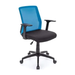 Sedia da Ufficio con Ruote e Braccioli Ergonomica Poltrona per Scrivania Camera